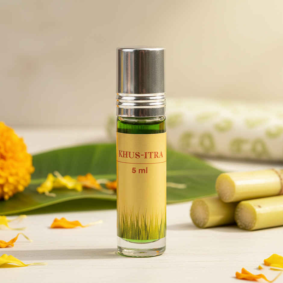 Khus Itra | Pujashree | Traditional Fragrance