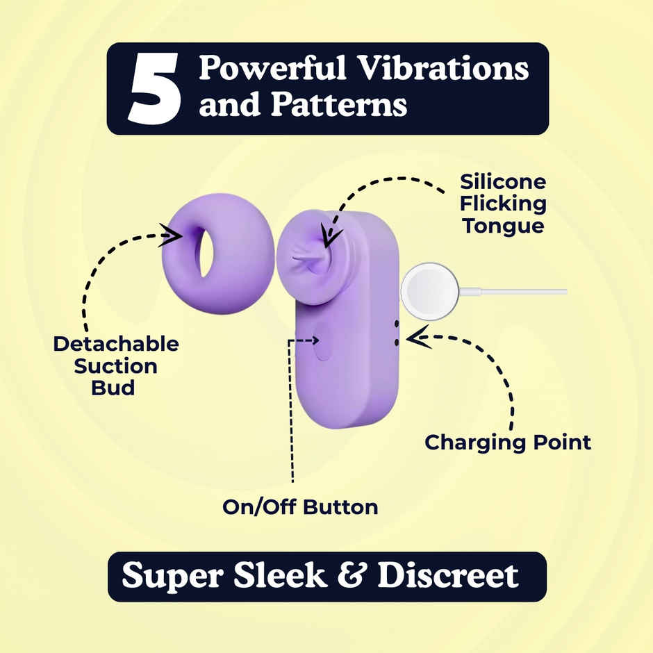 BoldEdge Flutter Tongue and Suction Massager