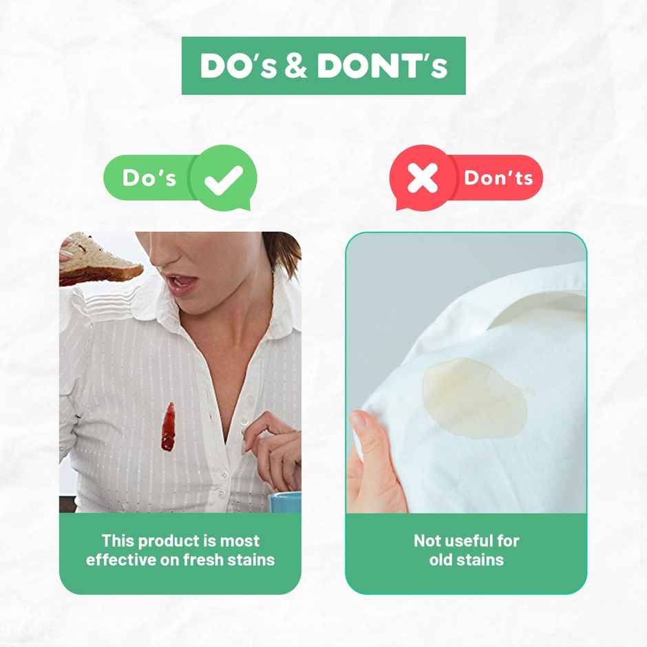 Born Good Plant Based Fabric Stain Remover For Clothes | Biodegradable