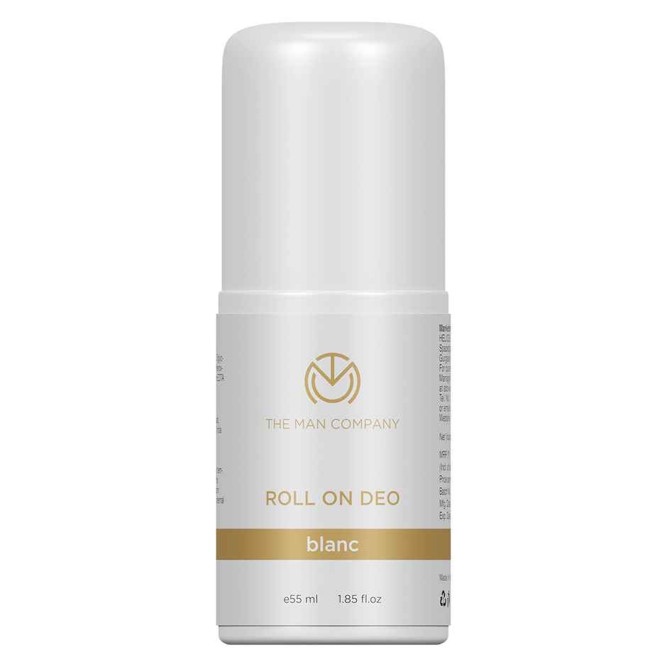 The Man Company Roll On Deo For Men - Blanc | Premium Long Lasting Fragrance