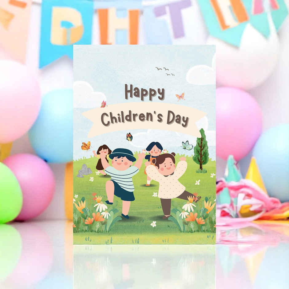 House Of Festivals Children s Day Greeting Card - Design 4