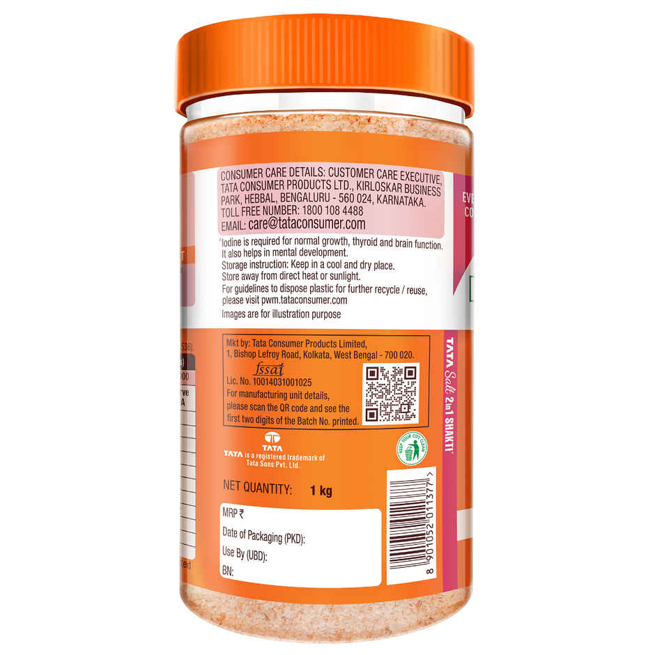 Tata Salt 2 In 1 Shakti Jar