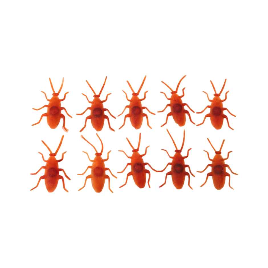 Fake Cockroach | Pack Of 10 | Halloween Special | Festvista