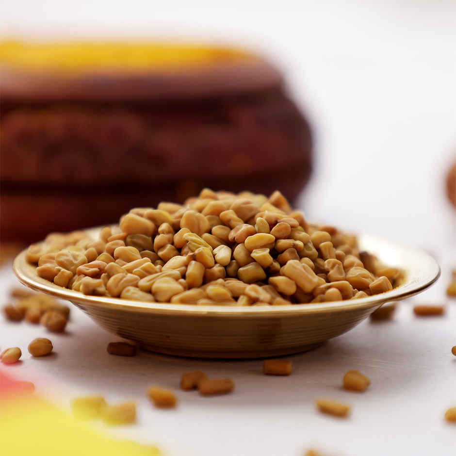 Premium Fenugreek Seeds (Methi) - Puja Religious Offering | Oye Happy