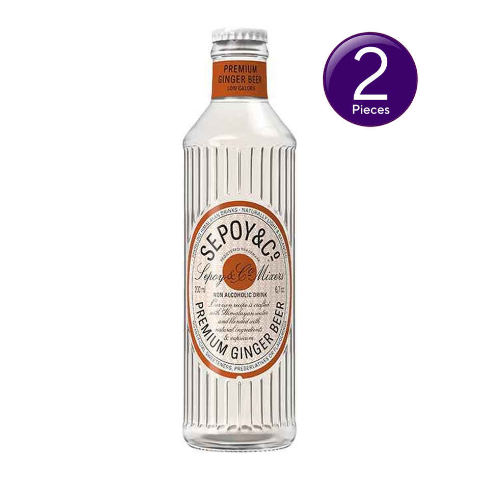 Sepoy & Co. Ginger Non Alcoholic Beer | Refreshing & Enjoyable Combo