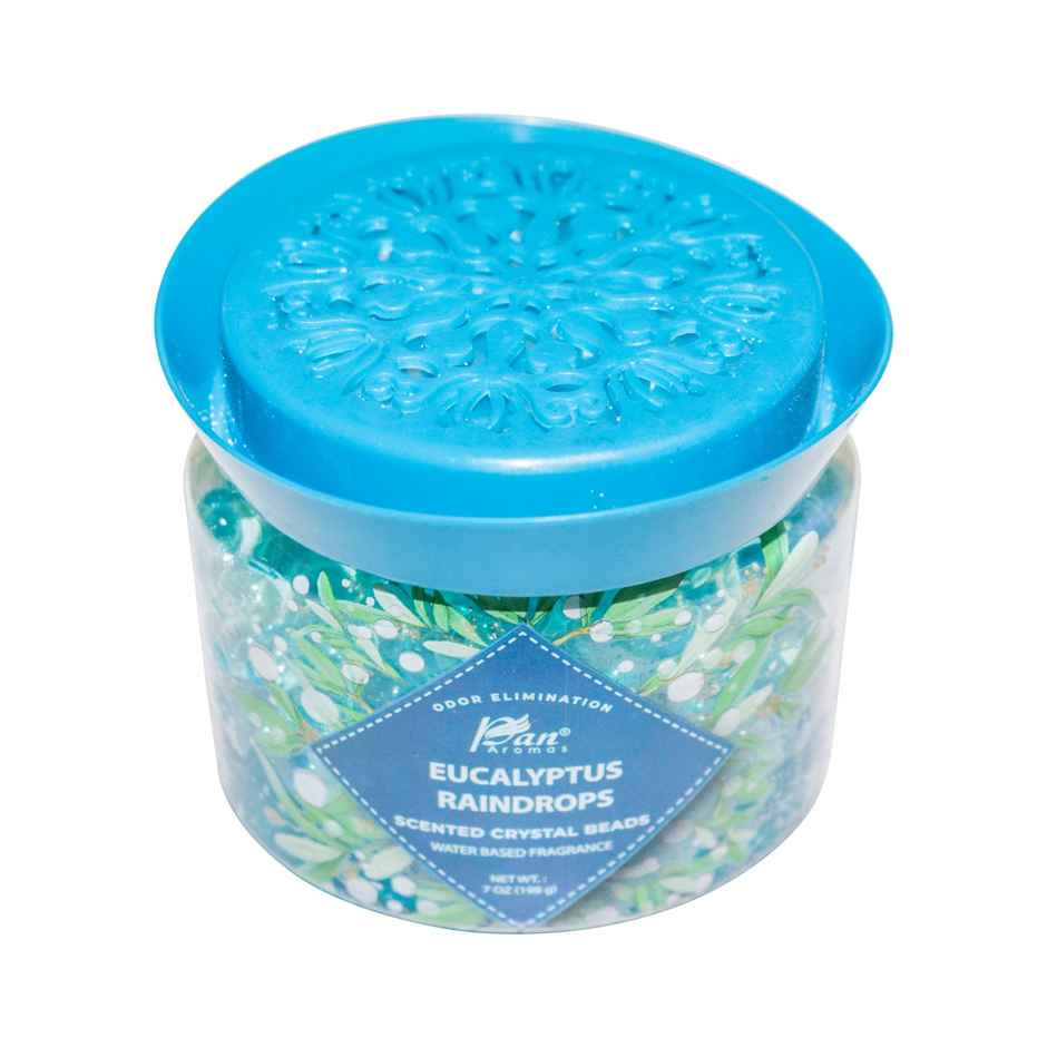 Pan Aromas Eucalyptus Raindrops Gel-Beads Air Freshener