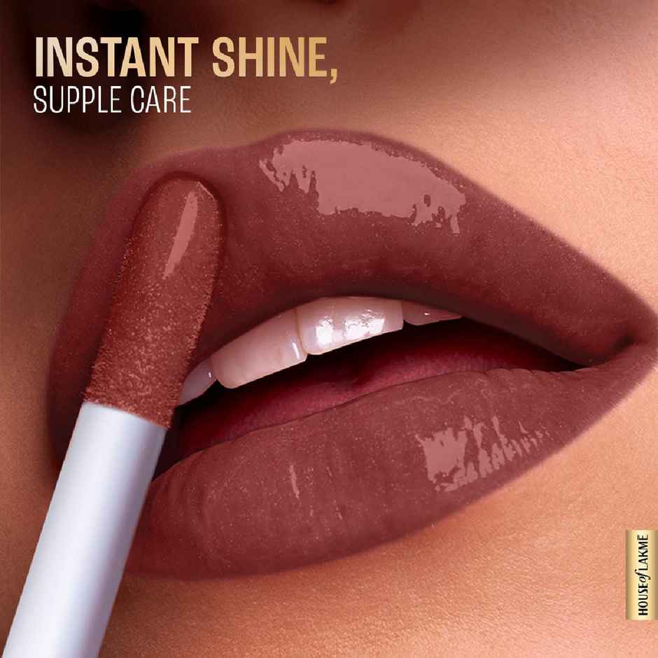 Lakme Superglowvit-C Gloss | Coca Brown C4