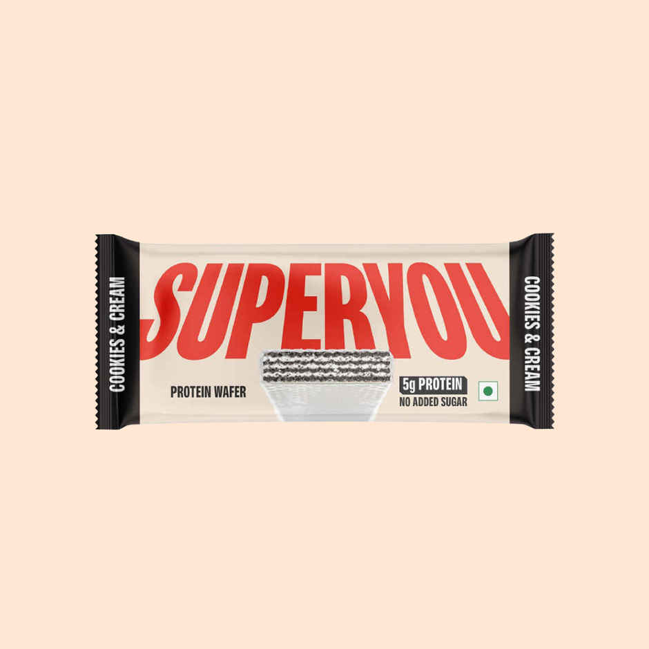 SuperYou Cookies & Cream Mini Wafer Protein Bar