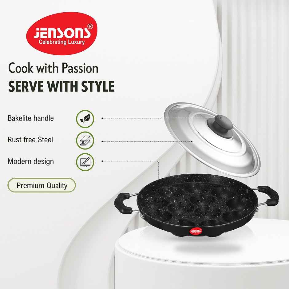 Jensons Cuisine Non Stick Appe Maker ( 12 Cups )