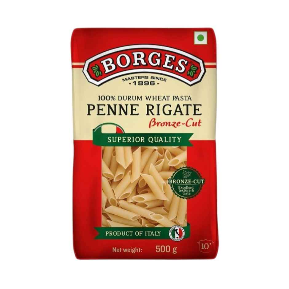 BORGES Durum Wheat Pasta Penne Rigate Combo
