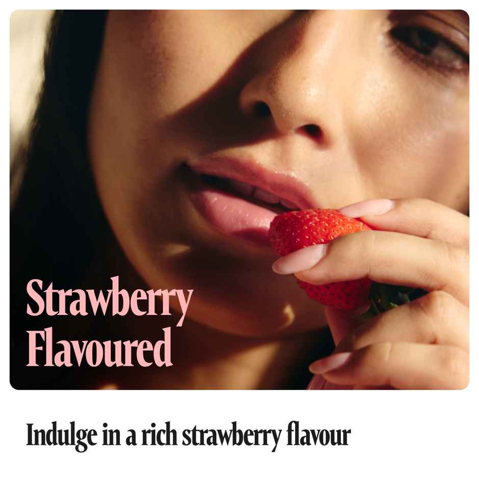 Bold Care Vibe - Strawberry Flavoured Water-based Intimate Lube