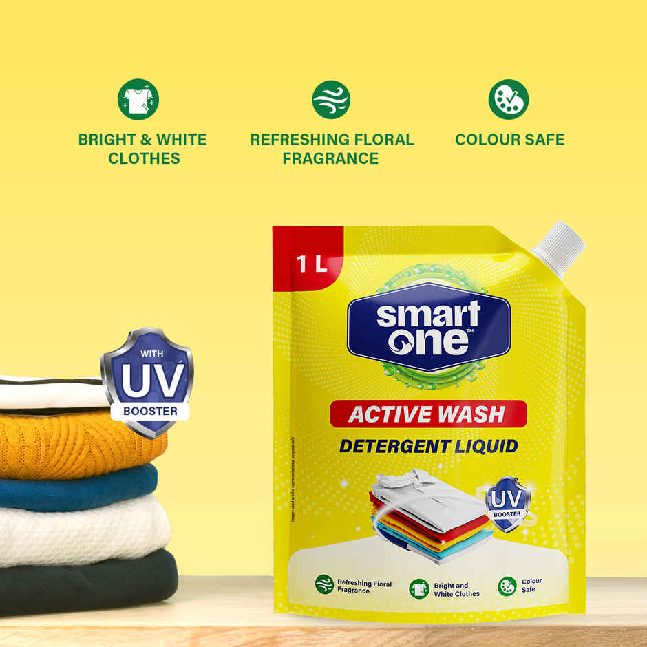 Smart One Active Wash Detergent Liquid Floral Fragrance