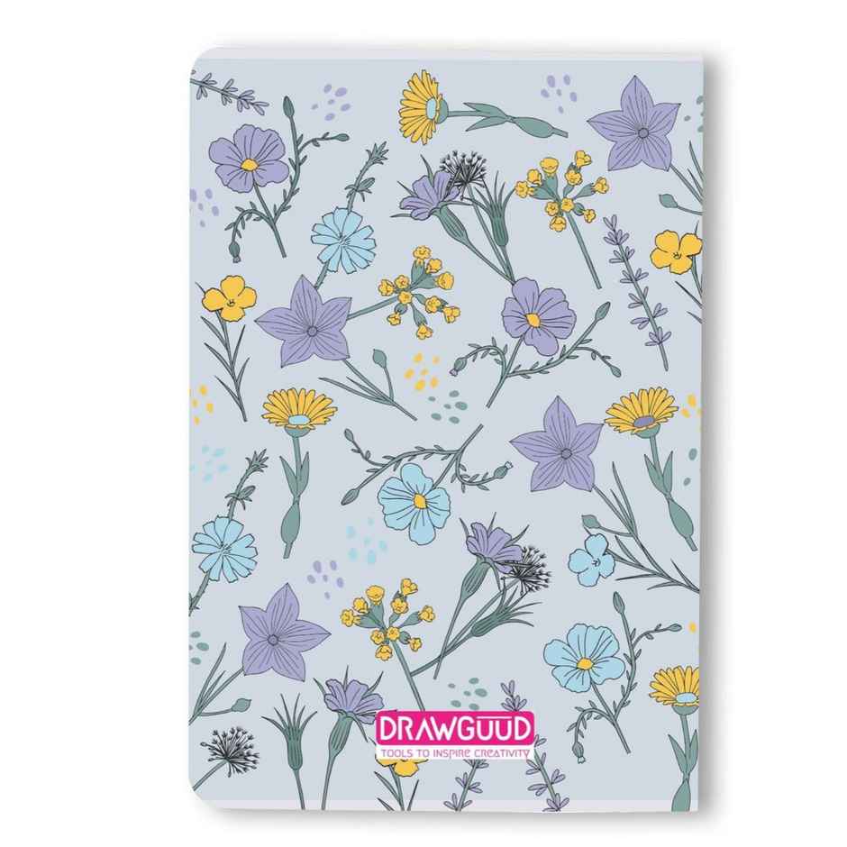 Journo By Drawguud 70 Gsm A5 Notebook : Ruled |120 Pages (Purple My Notebook)