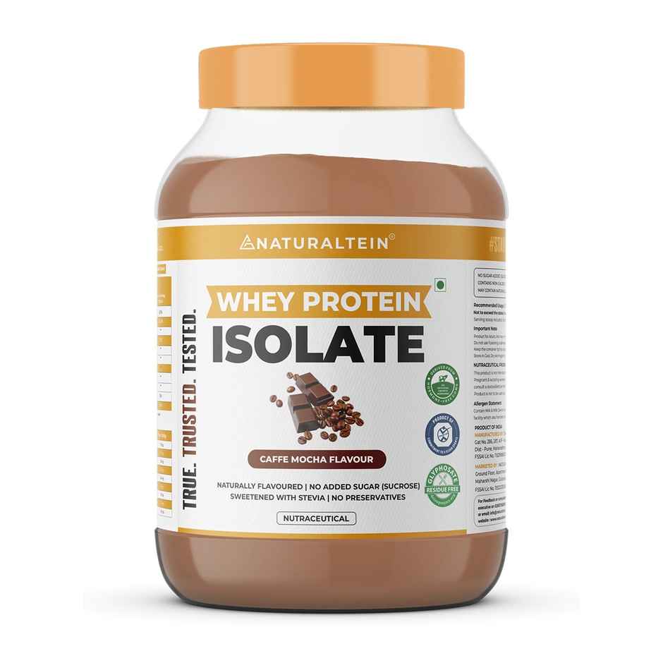 NATURALTEIN Whey Protein Isolate Caffe Mocha