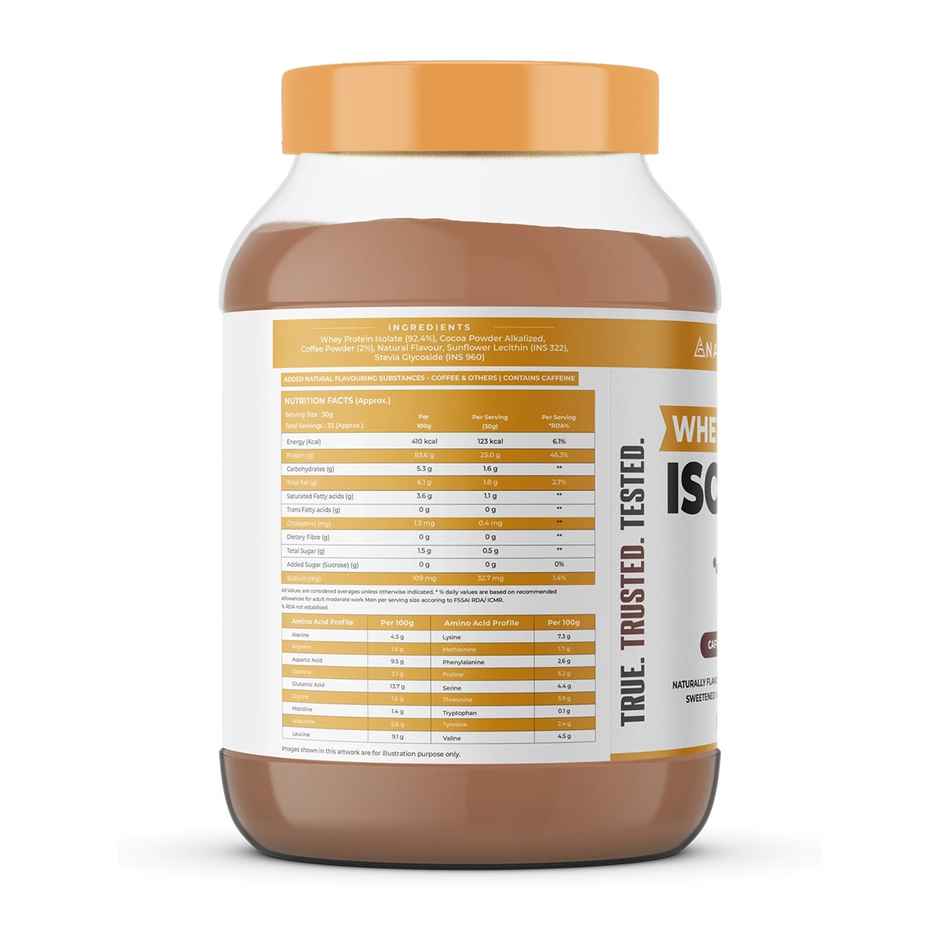 NATURALTEIN Whey Protein Isolate Caffe Mocha