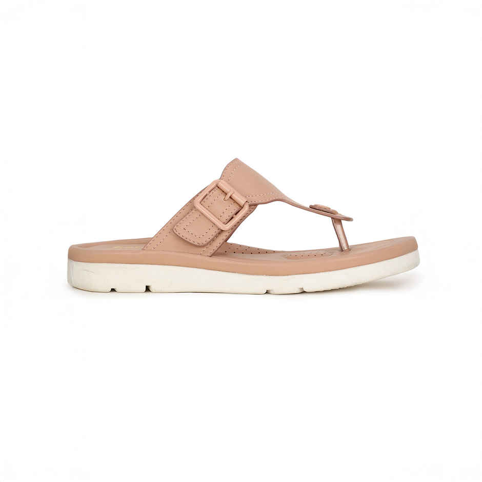 Bata Comfit Peach Sandal For Women | UK 5