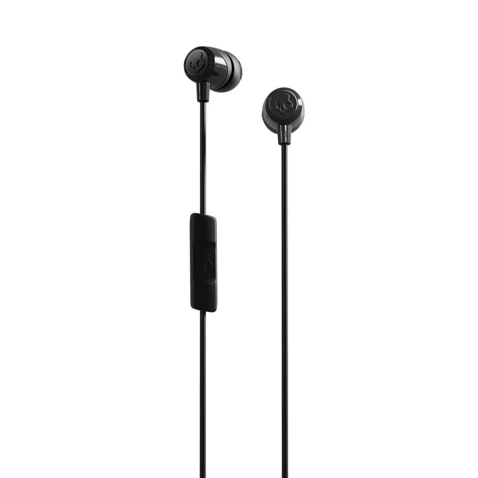 Skullcandy Jib USB-C Wired Earbuds with Noise Isolating Fit | Built-in Microphone Call - Black