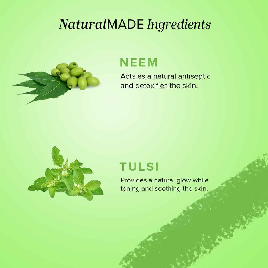 Khadi Natural Neem Tulsi Soap For Refreshing Skin