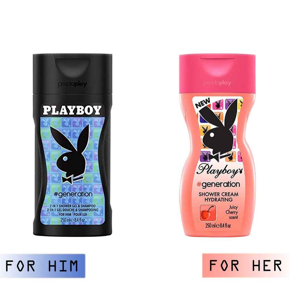 Playboy Generation Women Shower Gel