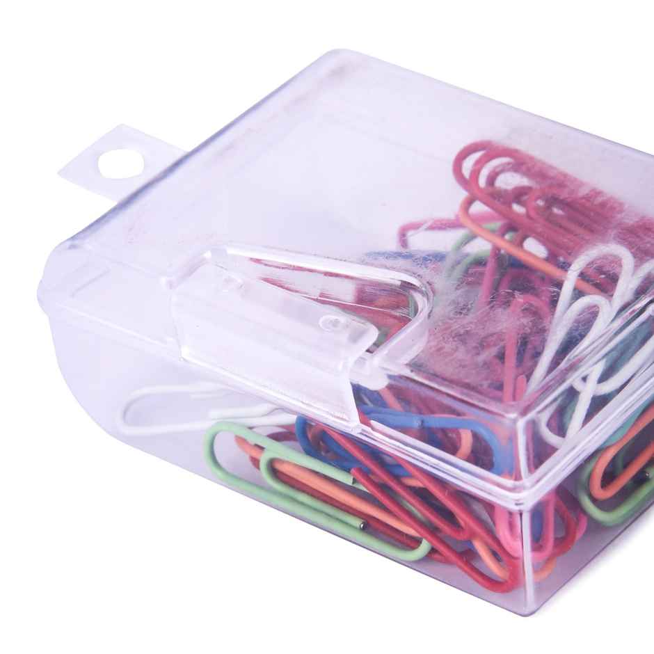 Saya U Gem Clips - 33mm Metal Steel Gem Clips - 75 Clips per Pack | Assorted