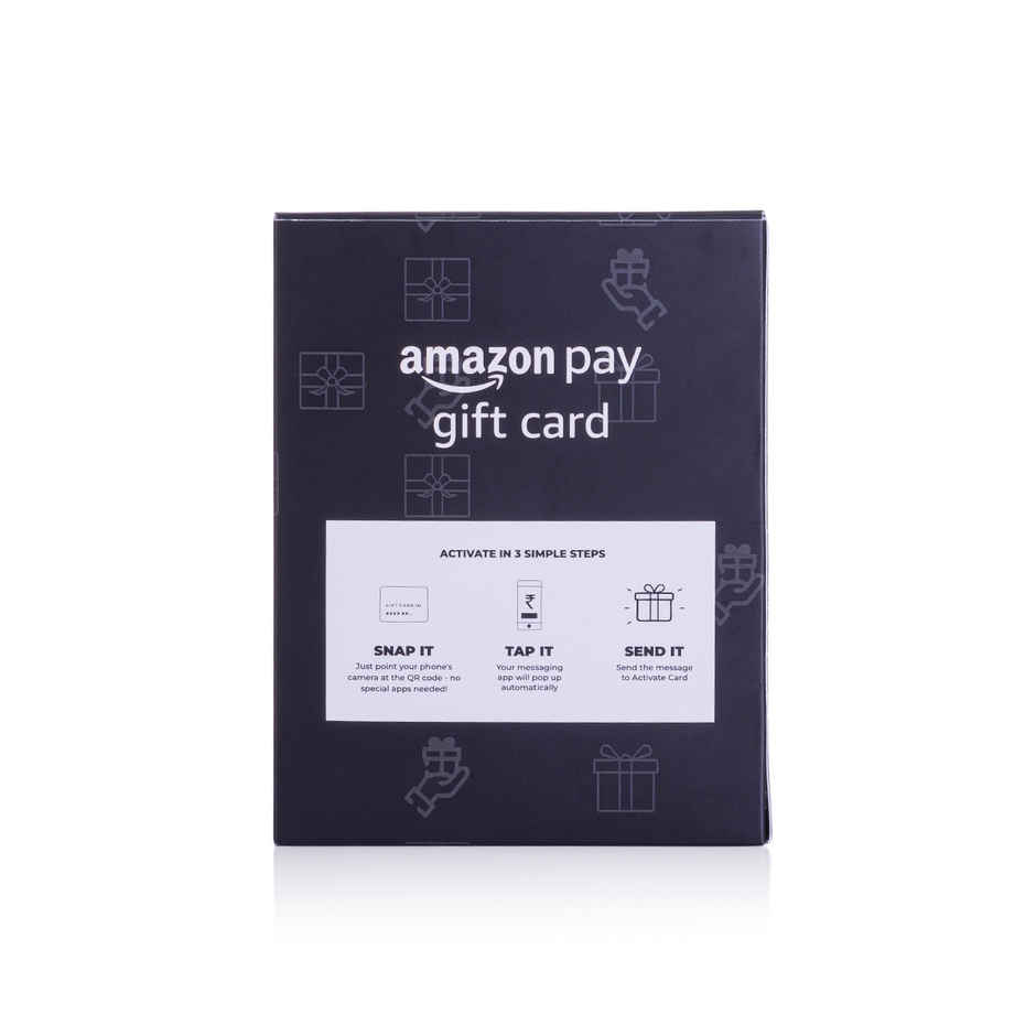 Amazon Pay Gift Card Black Box - 5000