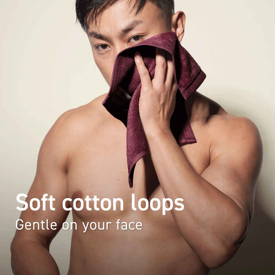DaMENSCH Better Basic Premium Cotton Face Towel | Maroon