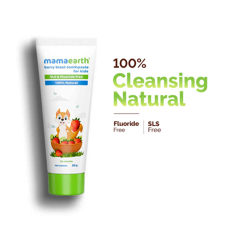 Mamaearth 100% Natural Berry Blast Kids Toothpaste