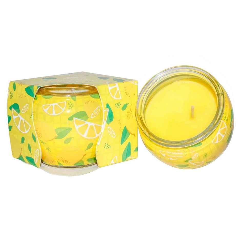 Shrink Sleeve Glass Candle | Lemon Grass | Pan Aromas