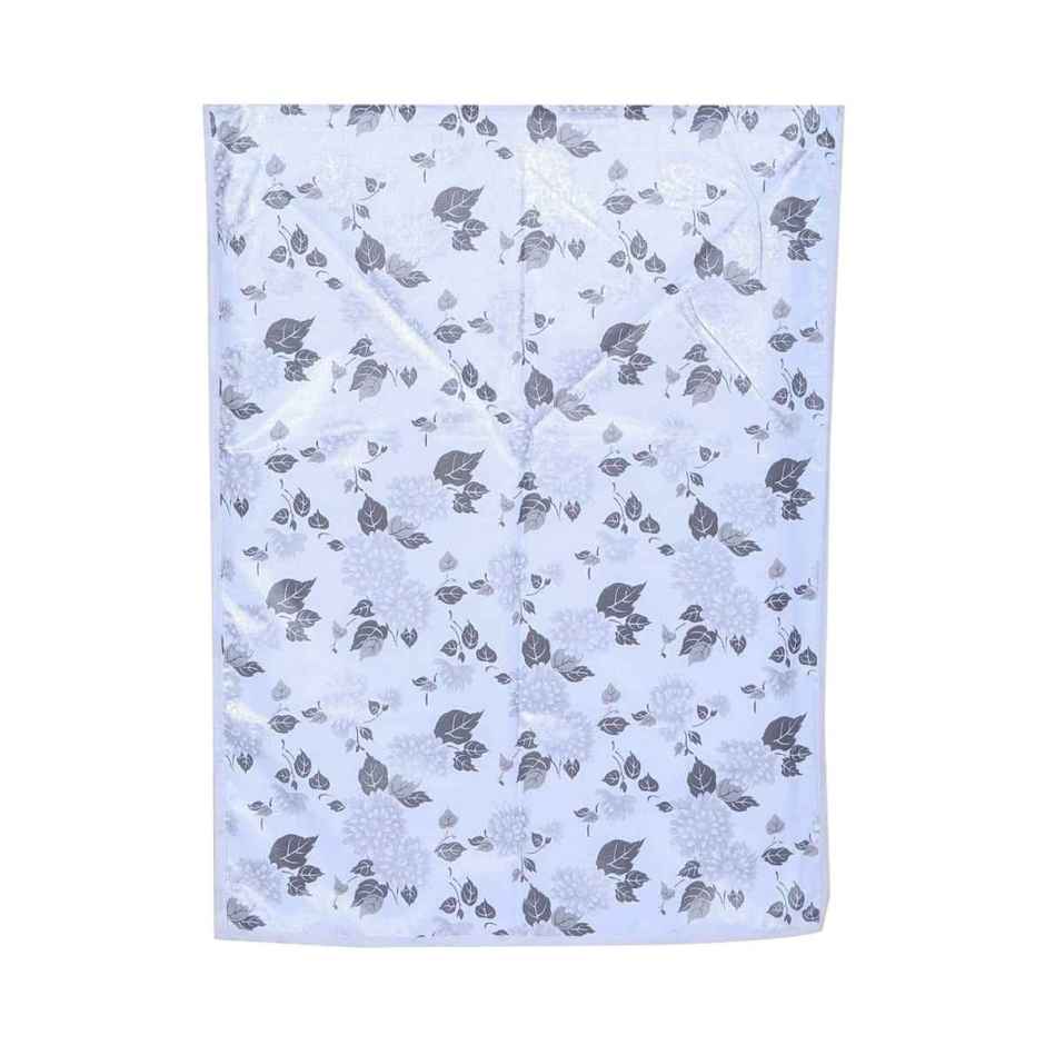Daluci Front Load Washing Machine Cover For Lg - 6.5-8 kg | Half White and Grey | 63 x 63 x 81 cm