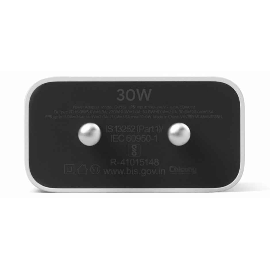 Ailkin 30W USB-C Fast Charger Adaptor for Pixel 9| 8| 7| 6 Series & All USB-C Devices| White