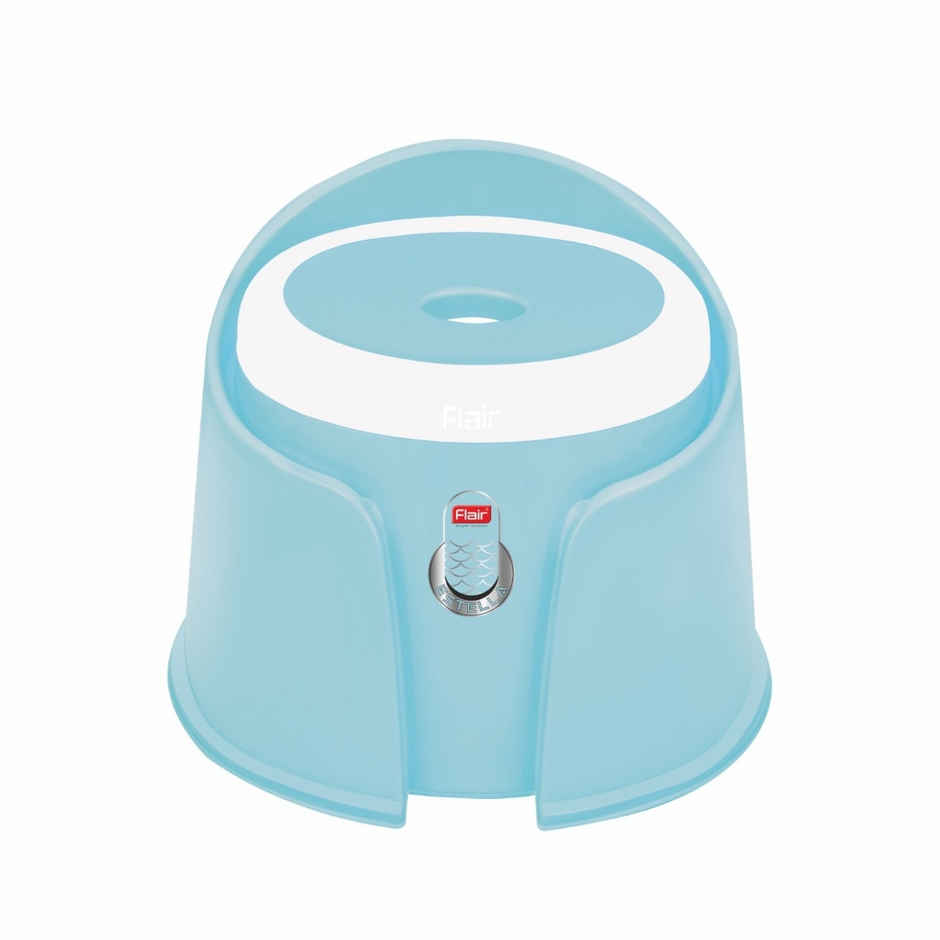 Flair Estella Home Stool 14 - Blue - Plastic Stool For Bathroom