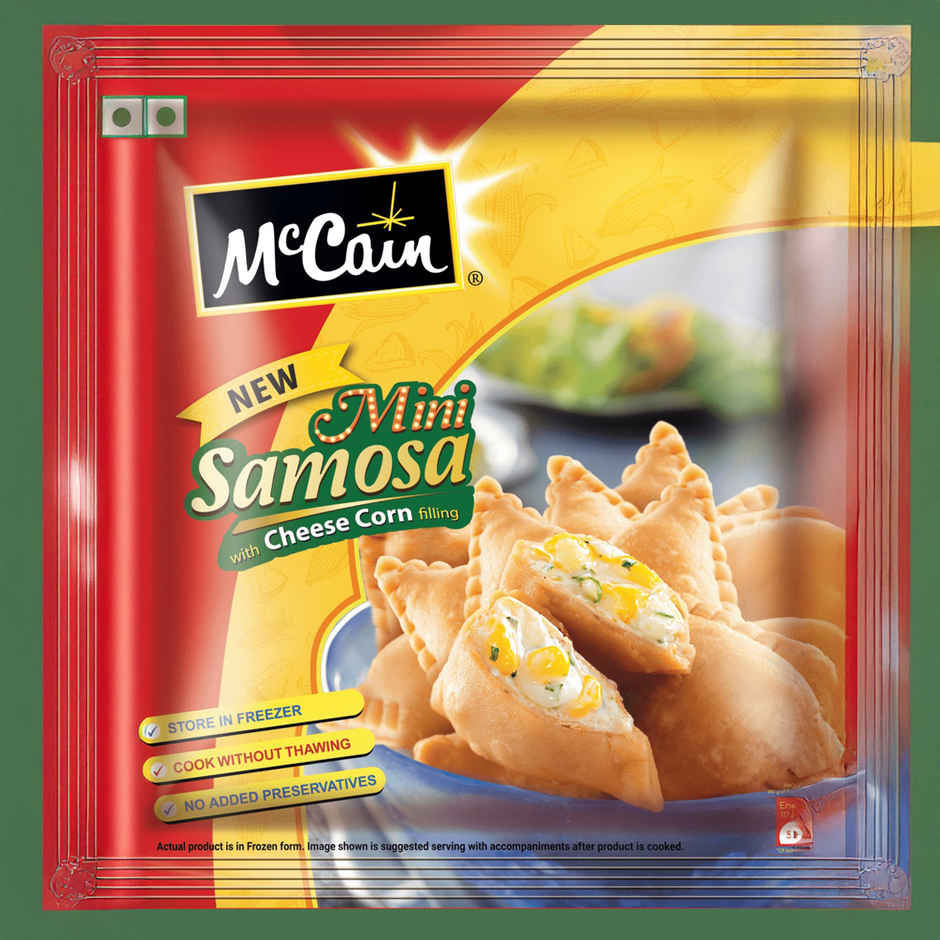 McCain Cheese Corn Mini Samosa | Crispy Snack