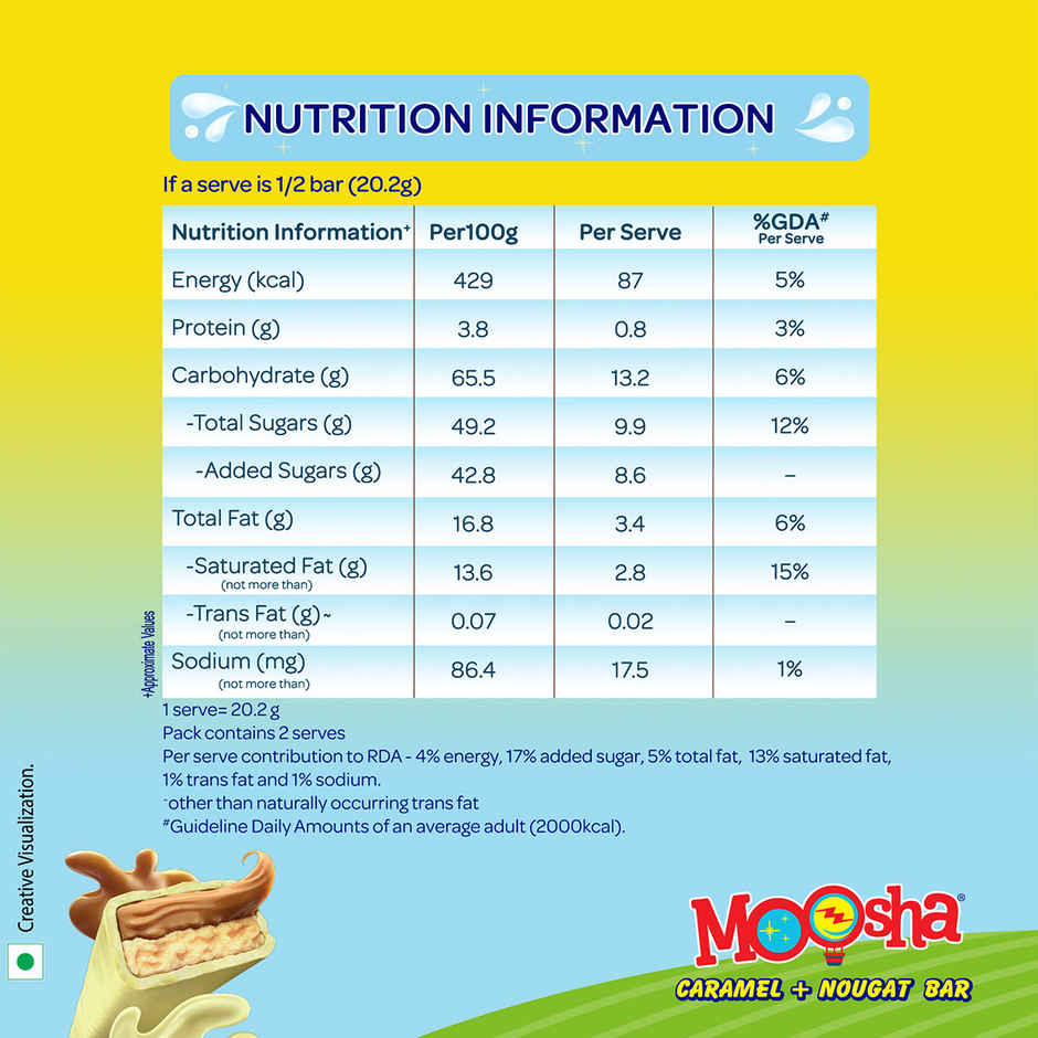 Nestle Milkybar Moosha Made With Milk Yummy & Creamy Chocolate Treat
