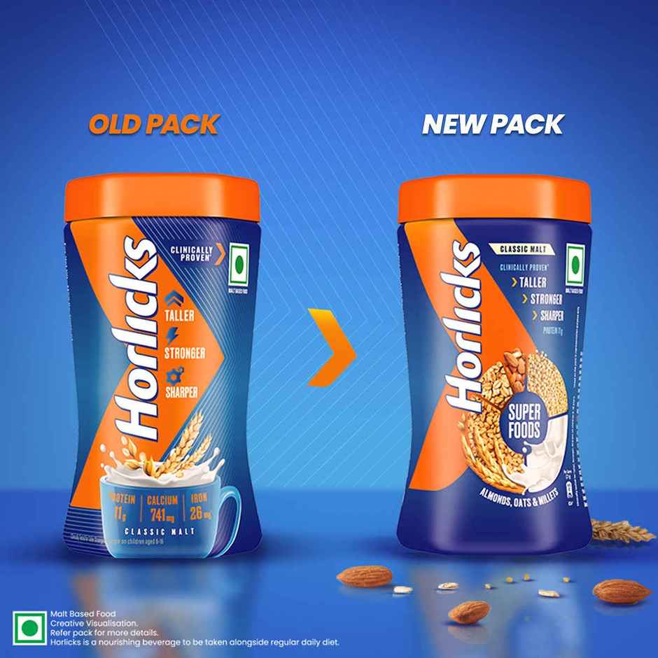 Horlicks Nutrition Drink Jar | Superfoods