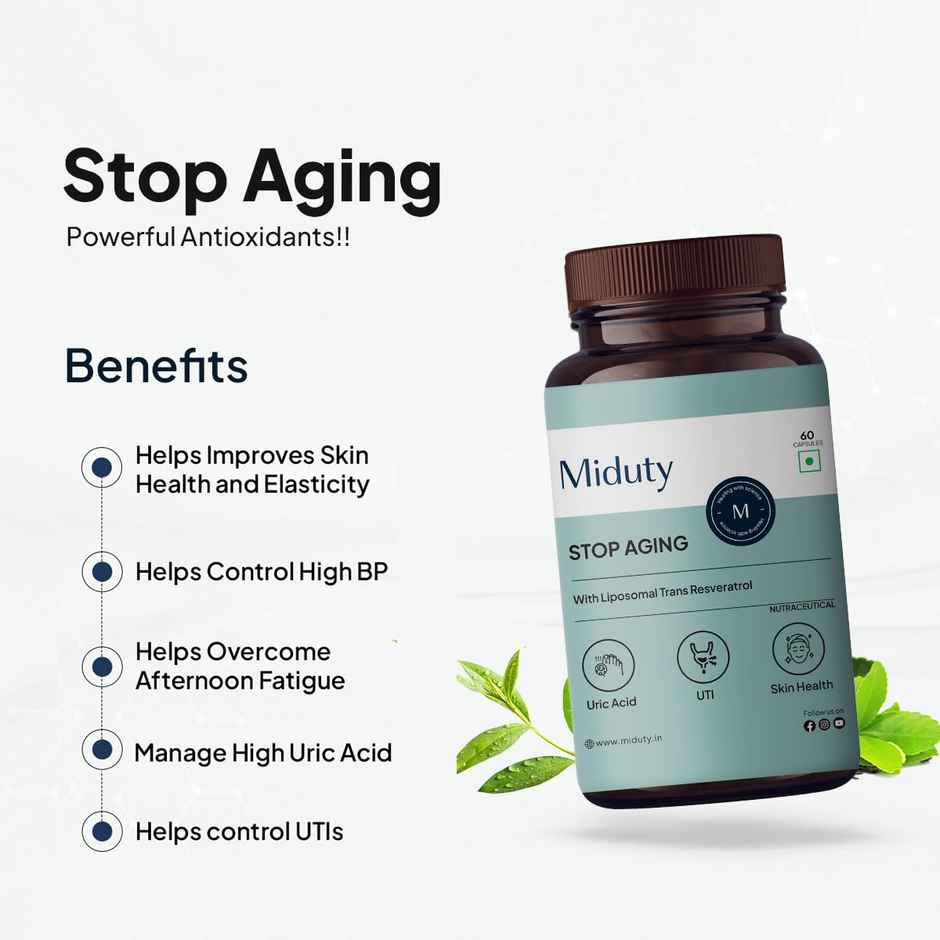 Miduty Stop Aging - Anti Aging Supplement