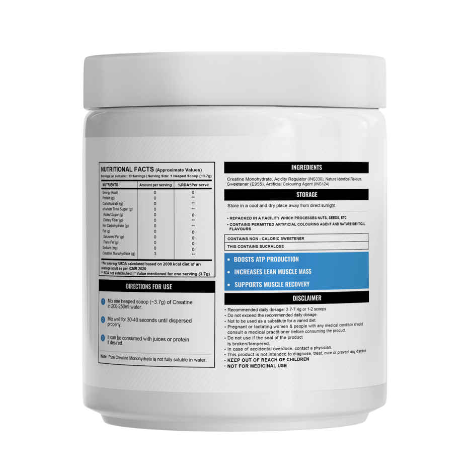 Wellcore Micronised Fruit Fusion Creatine Monohydrate | 33 servings