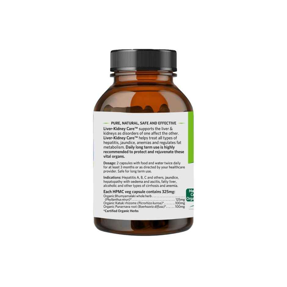 Organic India Liver Kidney Care Veg Capsule