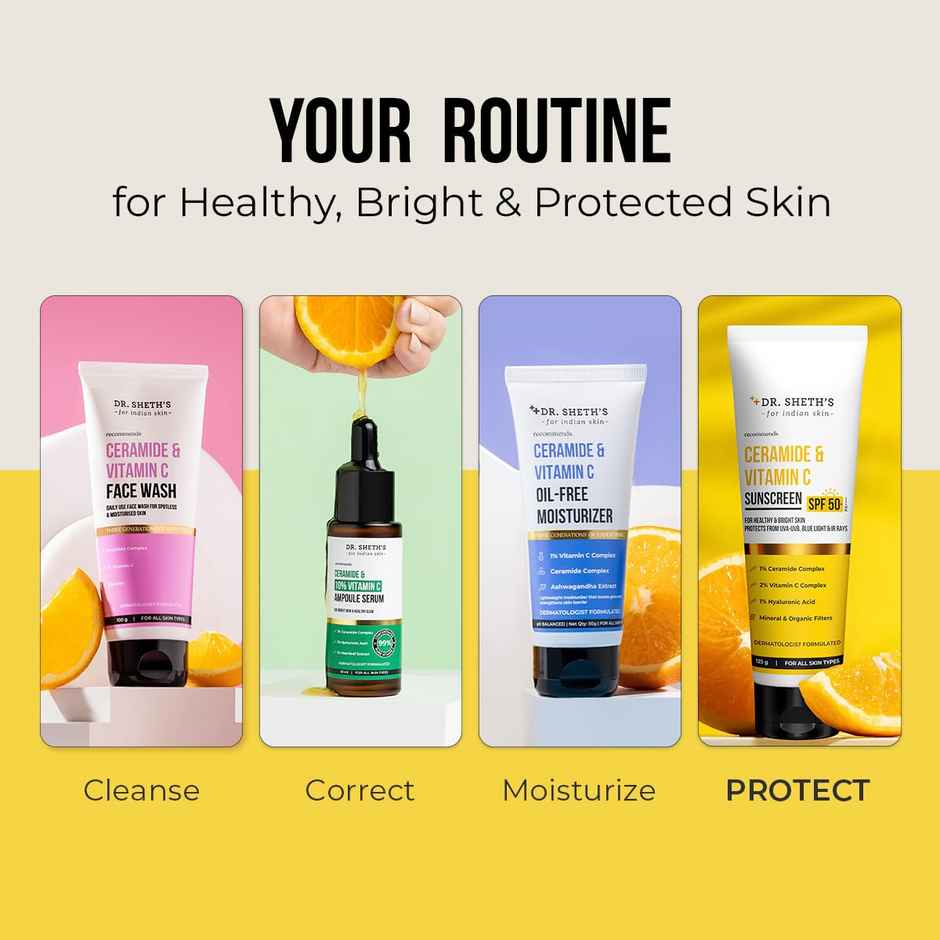 Dr. Sheth's Ceramide & Vitamin C Sunscreen