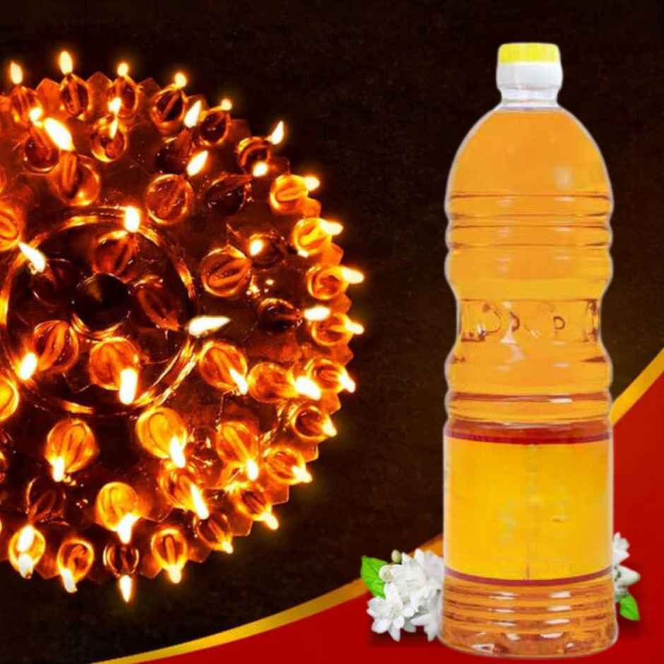 Om Shanthi Pure Jasmine Puja Oil | Cycle