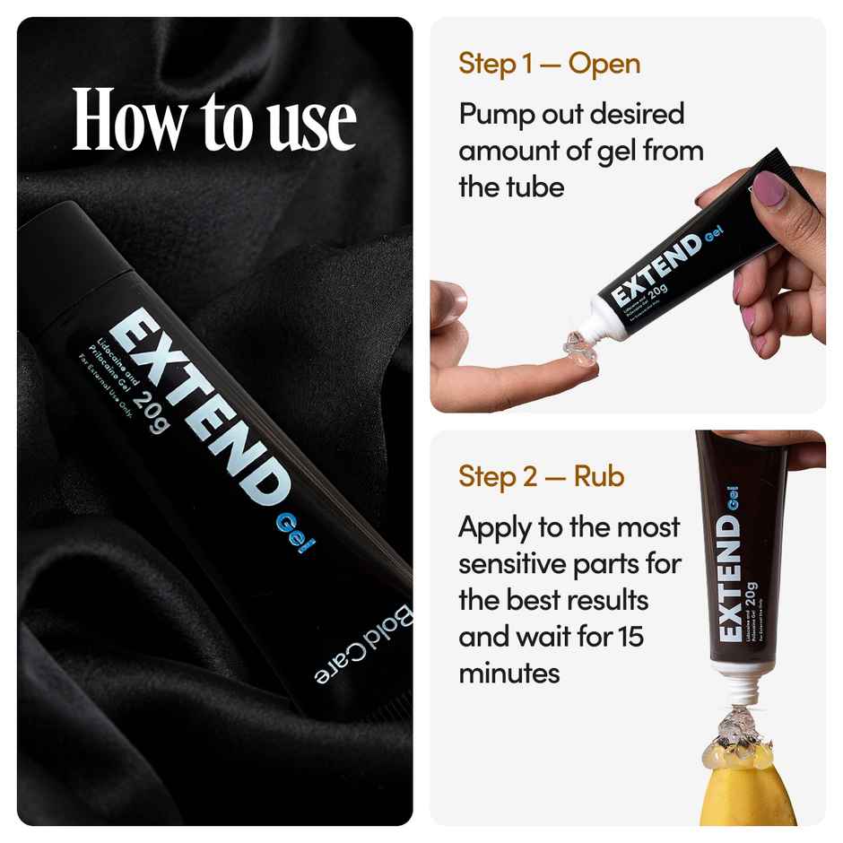 Bold Care Extend Delay Gel