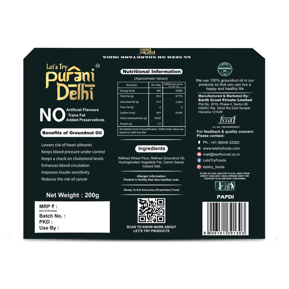 Let'S Try Purani Delhi Papdi