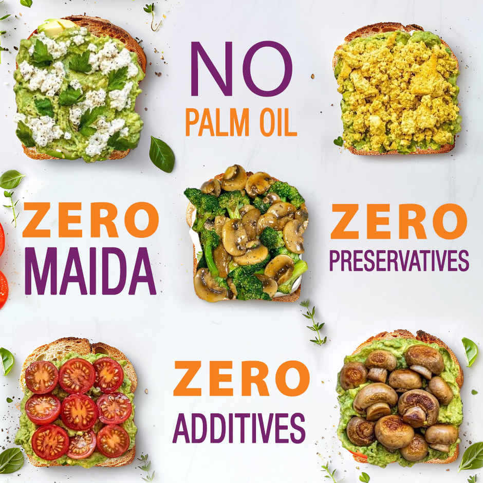 Harvest Gold - Good Zero- Pure Atta Bread (Zero Preservatives, Zero Palm Oil, Zero Addtives)