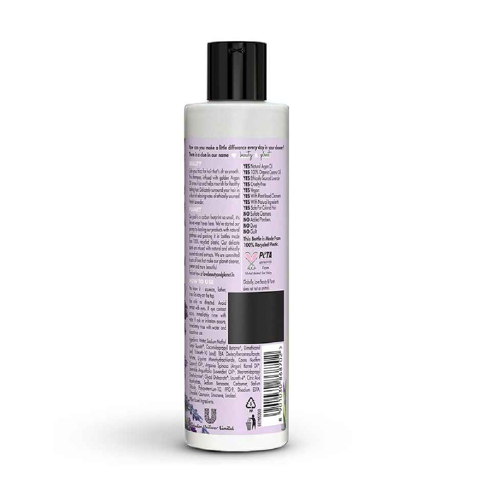 Love Beauty & Planet Argan Oil & Lavender | Sulfate Free Smooth & Serene Shampoo
