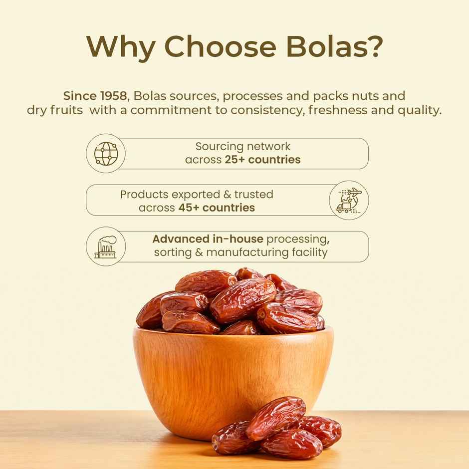 Bolas Seedless Tunisian Dates Jar