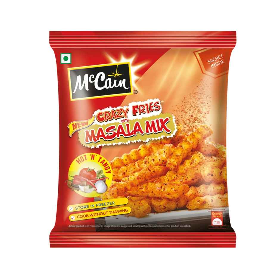 McCain Crazy Fries Masala MixHot 'n' Tangy | Crispy Snack