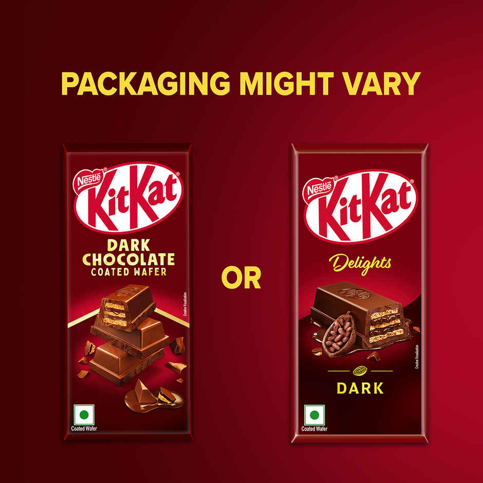 Nestle KitKat Delights Dark Choco Coated Wafer Bar