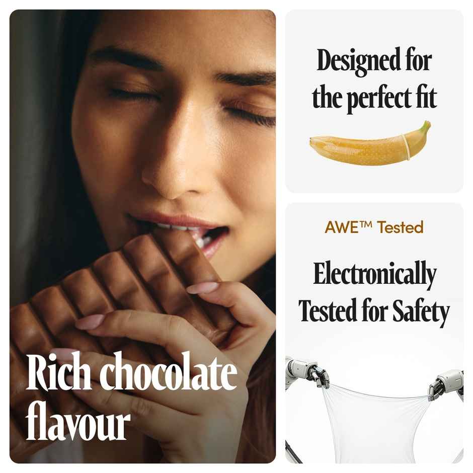 Bold Care Ultra Thin Chocolate Flavoured Condoms Combo