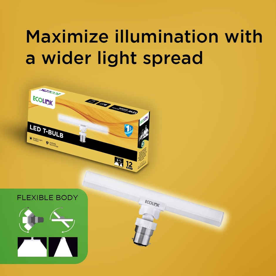 EcoLink 12W T-Bulb B22