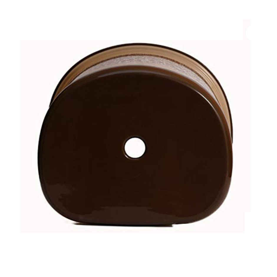 Nayasa Stool 508 Funk Plastic Bathroom Stool Multipurpose Durable Utility Stool for Home | Brown