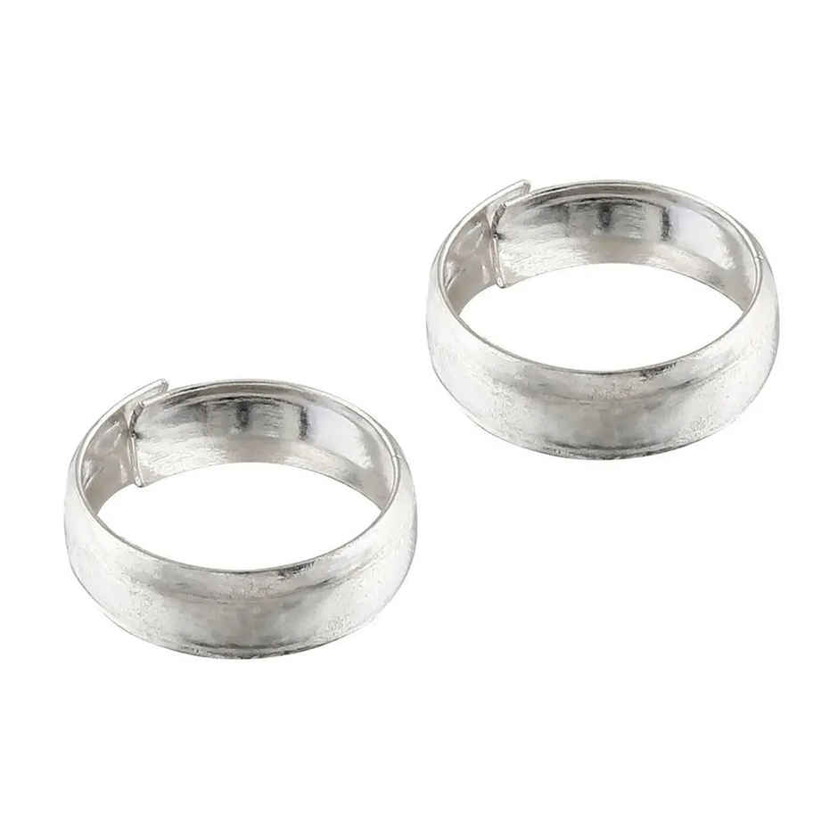 Unniyarcha 92.5 Silver Daily Swag Toe Ring